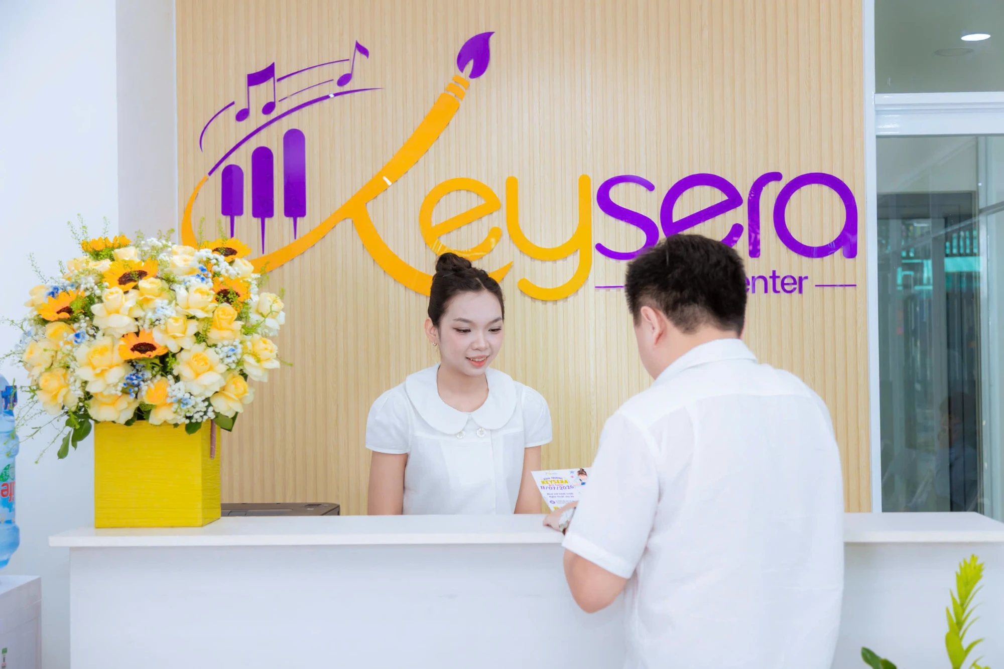 Quầy lễ tân Keysera Arts Center